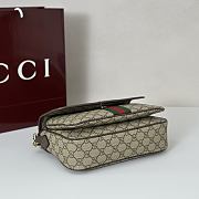 Gucci Ophidia Medium Handbag Brown 24x17.5x11.5cm - 4