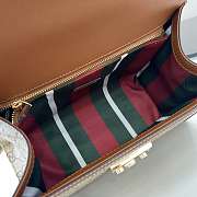 Gucci Medium Padlock Bag Brown 26x18x11.5cm - 4