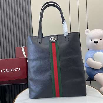 Gucci Ophidia Large Tote Bag Black 38x43x16.5cm