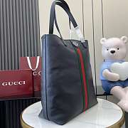 Gucci Ophidia Large Tote Bag Black 38x43x16.5cm - 4