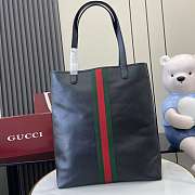 Gucci Ophidia Large Tote Bag Black 38x43x16.5cm - 3