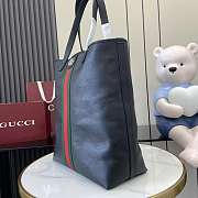 Gucci Ophidia Large Tote Bag Black 38x43x16.5cm - 2