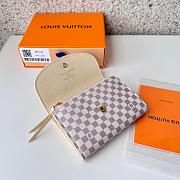 Louis Vuitton LV Rosalie Coin Purse White 11x8x2.5cm - 3