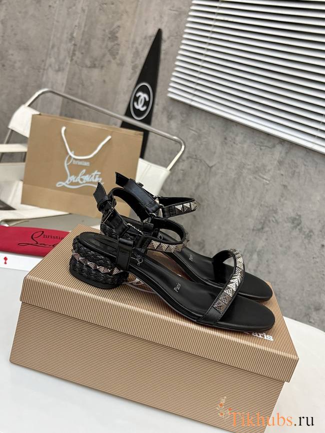 Christian Louboutin Pyrasand 30 mm Strappy Sandals - 1