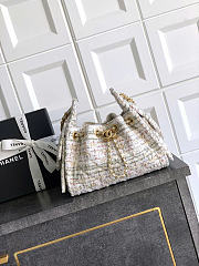 Chanel 25 Small Handbag Tweed 30x26x14cm - 1