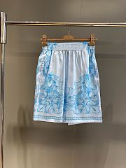 Versace Architectural Baroque Silk Shorts - 4