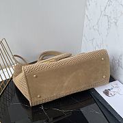 Chanel Deauville Tote Bag Beige 38cm - 3