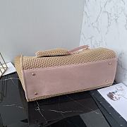 Chanel Deauville Tote Bag Pink 38cm - 5