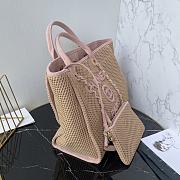 Chanel Deauville Tote Bag Pink 38cm - 2