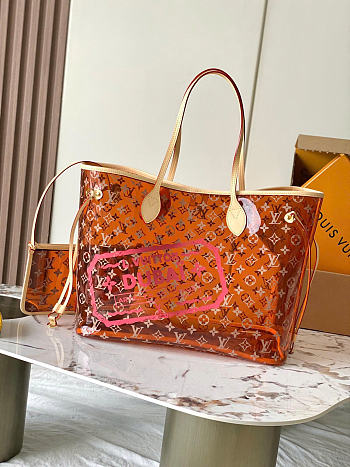 Louis Vuitton LV Neverfull GM Knokke/Red 39x32x19cm