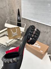 Christian Louboutin Pyramule Black 3cm - 5