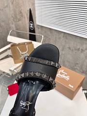 Christian Louboutin Pyramule Black 3cm - 4