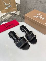 Christian Louboutin Pyramule Black 3cm - 2