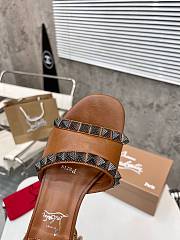 Christian Louboutin Pyramule Brown 3cm - 3