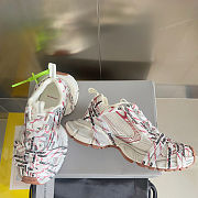 Balenciaga 3XL Extreme Laces Logo Sneaker Beige - 4