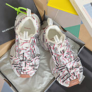 Balenciaga 3XL Extreme Laces Logo Sneaker Beige - 2