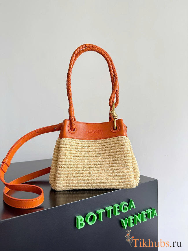 Bottega Veneta Small Parachute Natural 20x16.5x17cm - 1