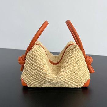 Bottega Veneta Loop Top Handle Burned Orange 21x12x13cm