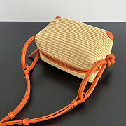 Bottega Veneta Loop Top Handle Burned Orange 21x12x13cm - 3