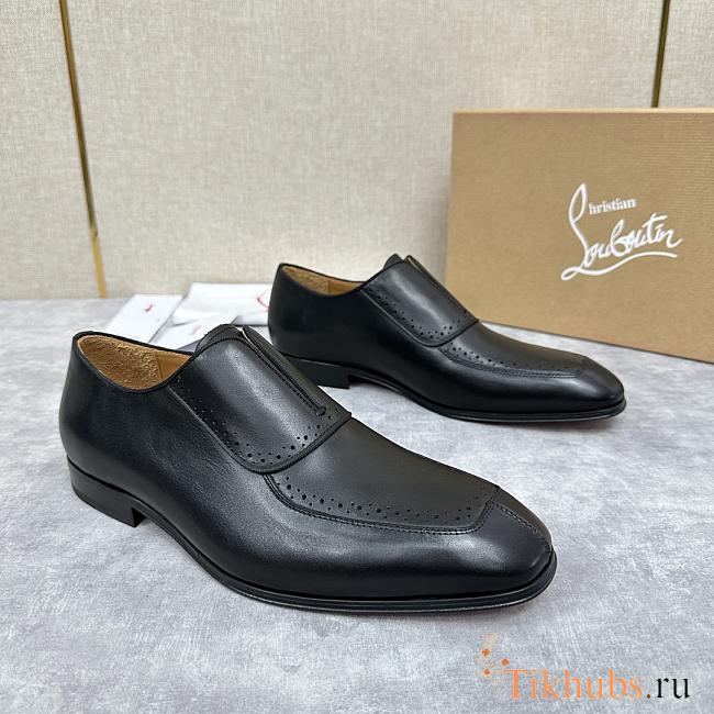 Christian Louboutin Lafitte On Black Loafer - 1