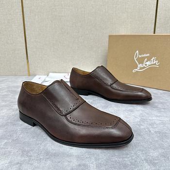 Christian Louboutin Lafitte On Brown Loafer