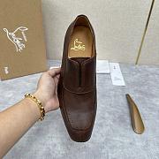 Christian Louboutin Lafitte On Brown Loafer - 5