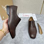 Christian Louboutin Lafitte On Brown Loafer - 4