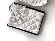 Chanel Shopping Bag Denim Grey White 37x28.5x13cm - 5