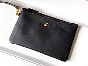 Chanel Deauville Tote Bag With Crochet Black 38cm - 6