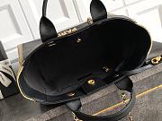 Chanel Deauville Tote Bag With Crochet Black 38cm - 2