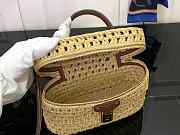 Louis Vuitton LV Vanity Chain Pouch Raffia 19x6.5x11.5cm - 4
