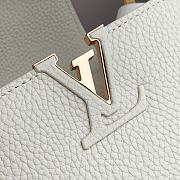 Louis Vuitton LV Capucines BB White Bag 27x17.3x9cm - 6