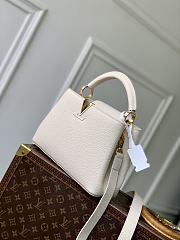 Louis Vuitton LV Capucines BB White Bag 27x17.3x9cm - 5