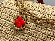 Louis Vuitton LV Twist PM Slim Raffia 19x15x7cm - 3