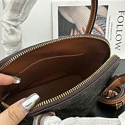 Celine Teen Honorine Bag Triomphe Canvas 22.5x17x10cm - 2