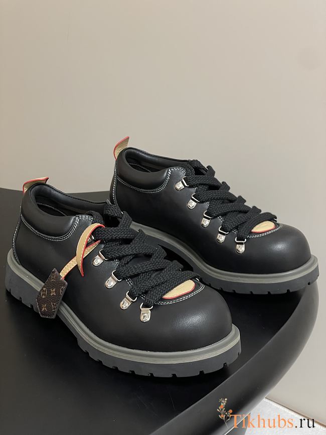 Louis Vuitton LV Remix Derbies Black Sneaker - 1