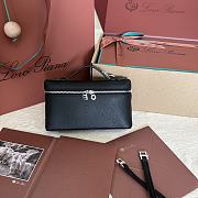 Loro Piana L19 Bag Black Silver 19x11x6.5cm - 1