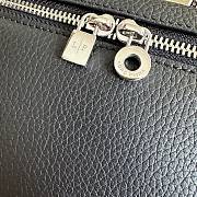 Loro Piana L19 Bag Black Silver 19x11x6.5cm - 4
