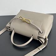Bottega Veneta Small Ciao Ciao Bag Grey Gold 26x19x10.5cm - 6