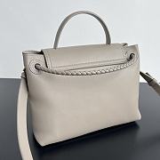Bottega Veneta Small Ciao Ciao Bag Grey Gold 26x19x10.5cm - 3