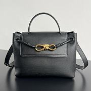 Bottega Veneta Small Ciao Ciao Bag Black Gold 26x19x10.5cm - 1