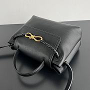 Bottega Veneta Small Ciao Ciao Bag Black Gold 26x19x10.5cm - 6