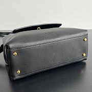 Bottega Veneta Small Ciao Ciao Bag Black Gold 26x19x10.5cm - 4