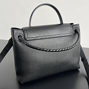 Bottega Veneta Small Ciao Ciao Bag Black Gold 26x19x10.5cm - 2