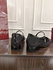 Gucci GG Mary-jane Pumps Mesh Black - 3