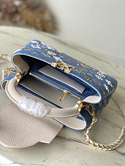 Louis Vuitton LV Capucines BB Bag Denim 27x18x9cm - 5
