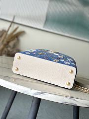 Louis Vuitton LV Capucines BB Bag Denim 27x18x9cm - 4
