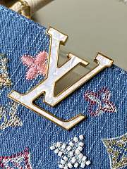 Louis Vuitton LV Capucines BB Bag Denim 27x18x9cm - 3