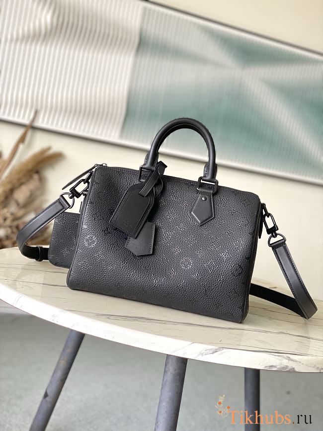 Louis Vuitton LV Speedy P9 30 Black 32x22.5x18cm - 1