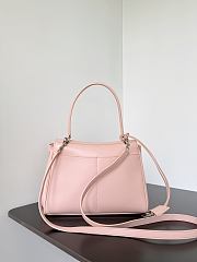 Balenciaga Rodeo Small Handbag Pink Smooth 27x8x21cm - 2